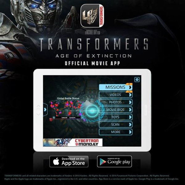 Official Transformers Age Of Extinction Movie Game Apps From Hasbro Now Availalble  (1 of 11)